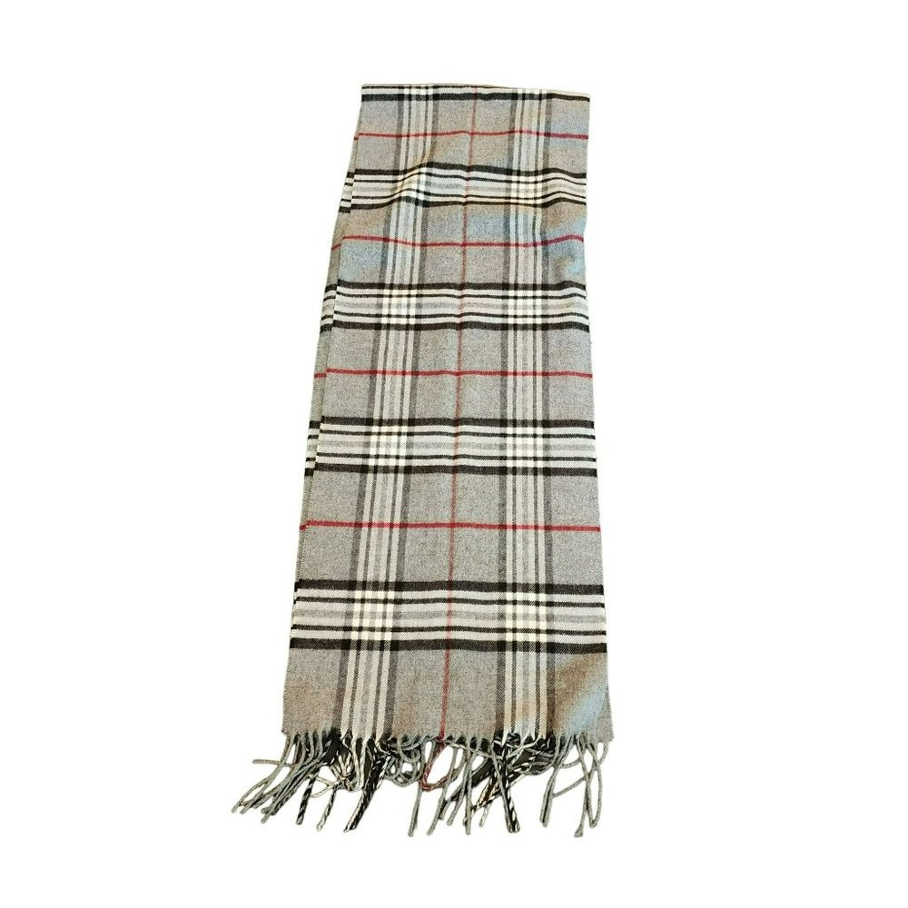 CashMink V.Frass Plaid Scarf